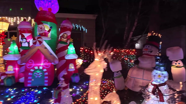 Ho Ho Ho! Lulu Chu Rides The PornDude’s North Pole.